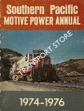 Book cover of Southern Pacific Motive Power Annual 1974 - 1976 by JEWELL, D.V. 